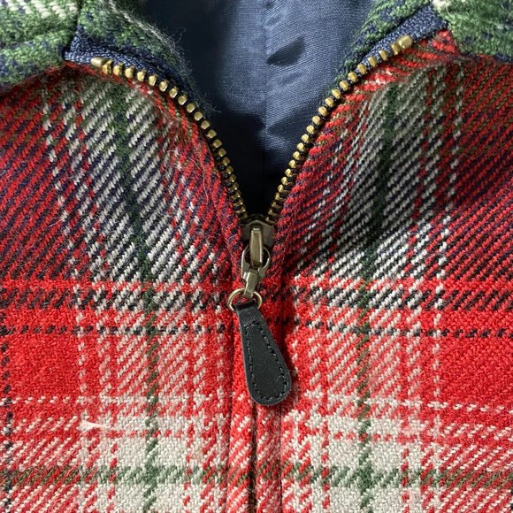 EUC Vintage 1990’s The Limited Tartan Plaid Crop Wool Jacket Women's Size M - Picture 10 of 11